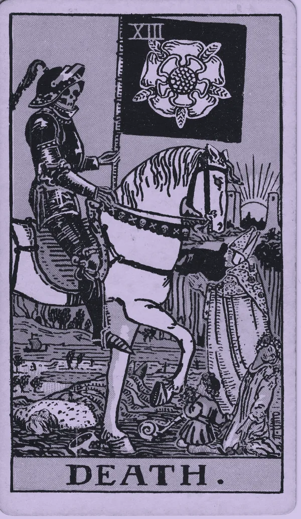 Death tarot card — Rider–Waite–Smith, Mist edition